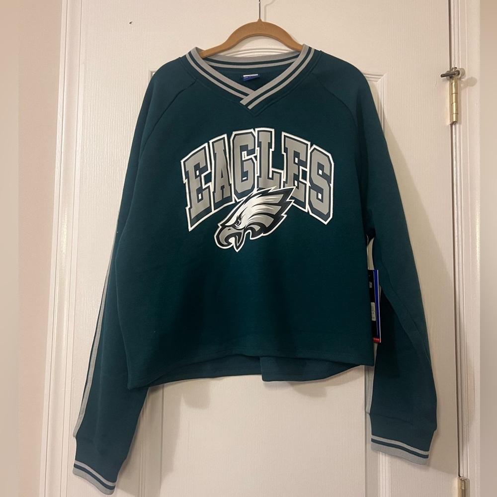 Philadelphia Eagles NFL Licensed Women's Midnight Green Sweatshirt